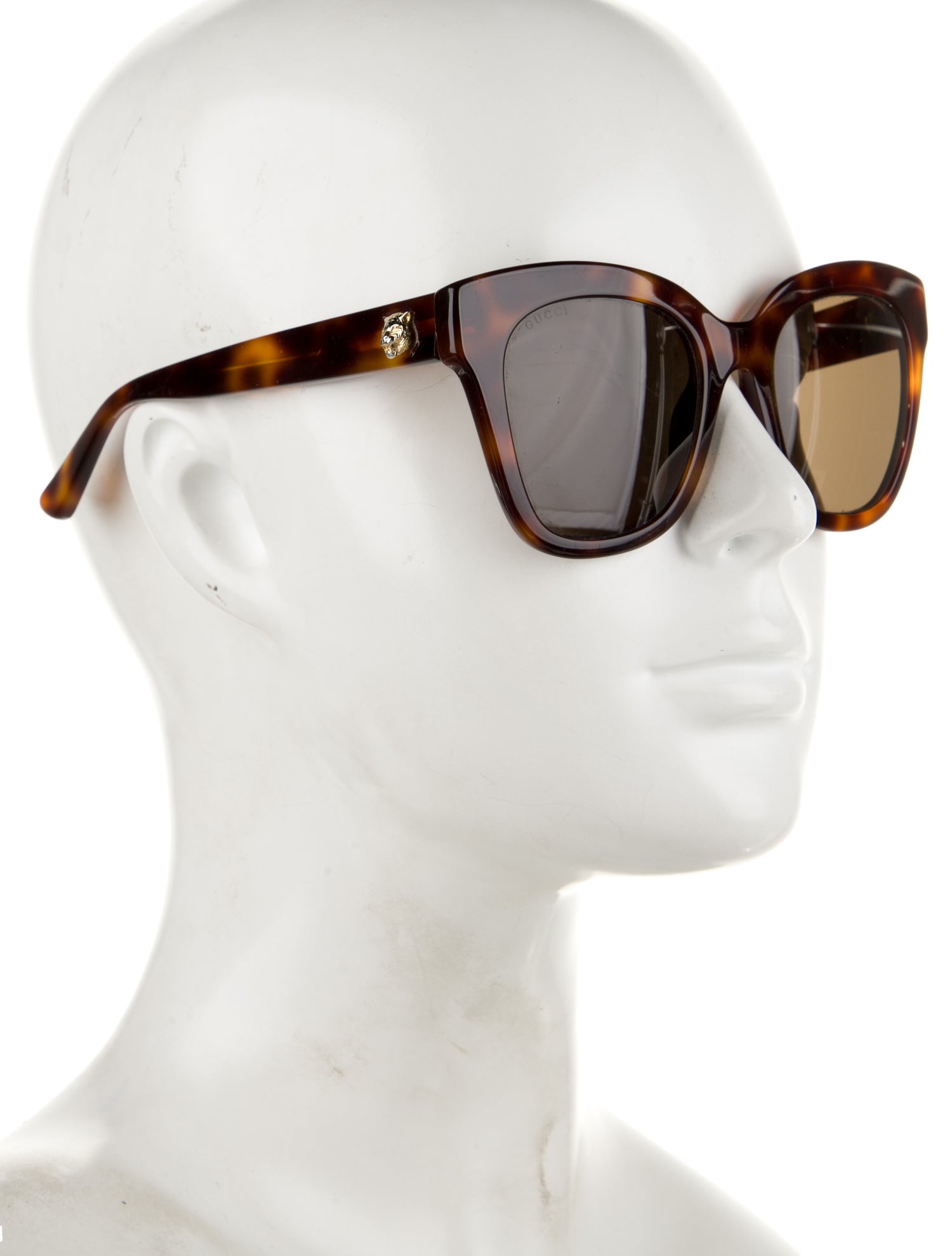 Gucci Cat-Eye Mirrored Sunglasses